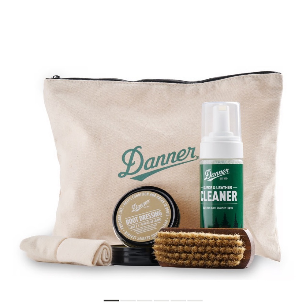 danner leather cleaning set